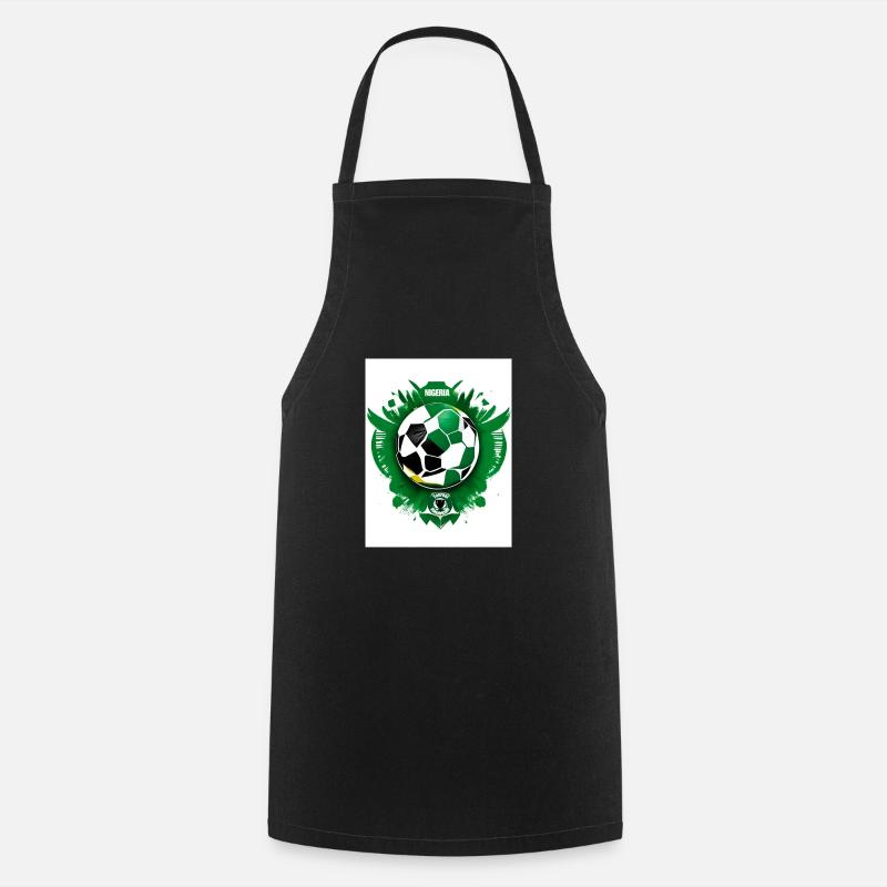 Vibrations Naija - Cooking Apron - black