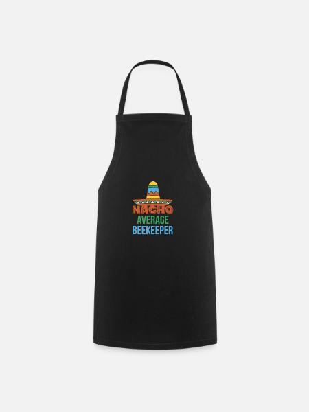 Nacho Average Beekeeper Shirt - Kochschürze - Schwarz