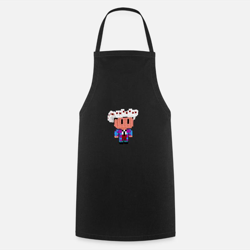 Vendeur - Tablier de cuisine - noir