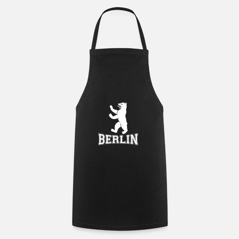 Berlin - Tablier de cuisine - noir