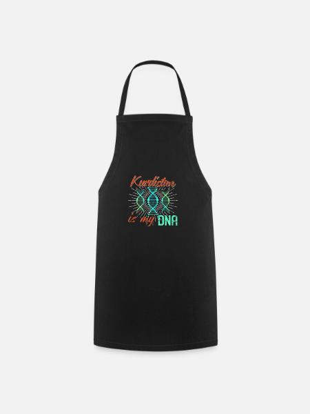 Kurdistan home gift idea - Cooking Apron - black