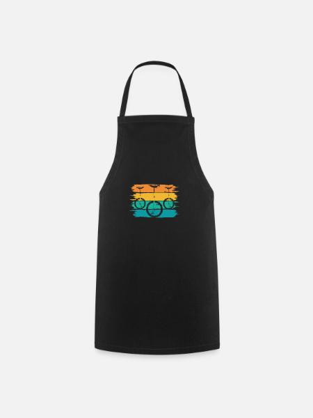 unicycle - Cooking Apron - black