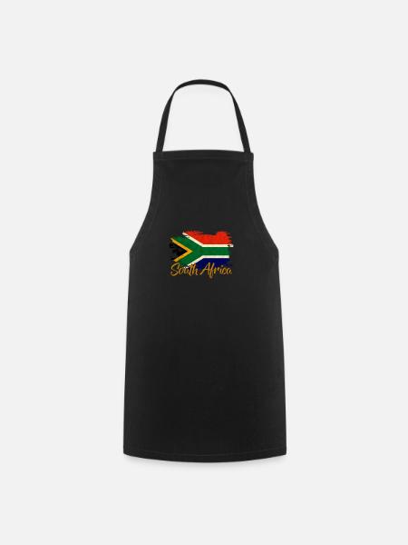 South Africa - Cooking Apron - black