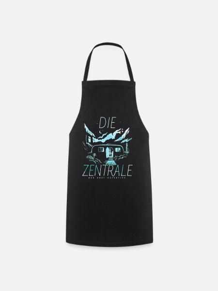 Die Drei ??? Die Zentrale - Kochschürze - Schwarz