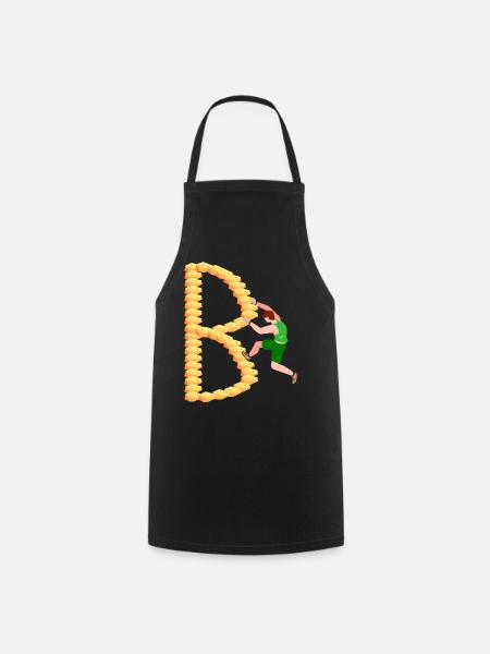 Climbing, Bouldering, Sport Climbing, Climbing Wall, Top - Cooking Apron - black