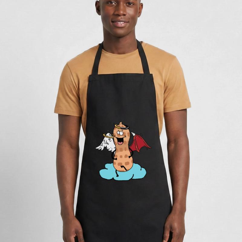 Celestial Peanut Angel Little Devil Cloud Nut Cooking Apron