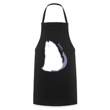 HOU - Tablier de cuisine - noir - Devant - AI Model Male 185 dark (185cm)