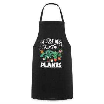 Garden & Plant Lovers Gifts - Cooking Apron - black - Front - AI Model Male 185 dark (185cm)