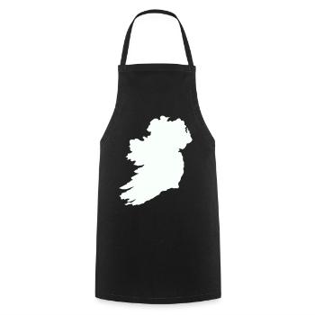 irland_country - Cooking Apron - black - Front - AI Model Male 185 dark (185cm)