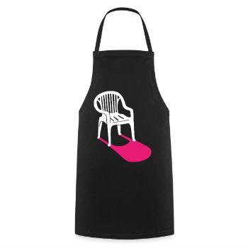 Monobloc – design classics for every occasion - Cooking Apron - black - Front - AI Model Male 185 dark (185cm)
