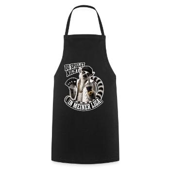 Tu n’es pas à mon niveau - Tablier de cuisine - noir - Devant - AI Model Male 185 dark (185cm)