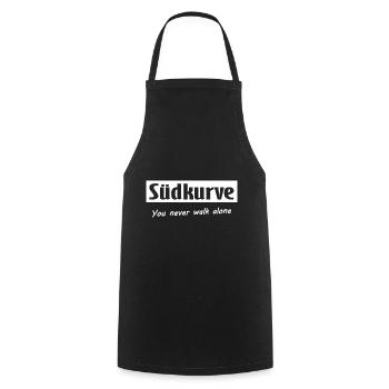 Fans from the Südkurve - Cooking Apron - black - Front - AI Model Male 185 dark (185cm)