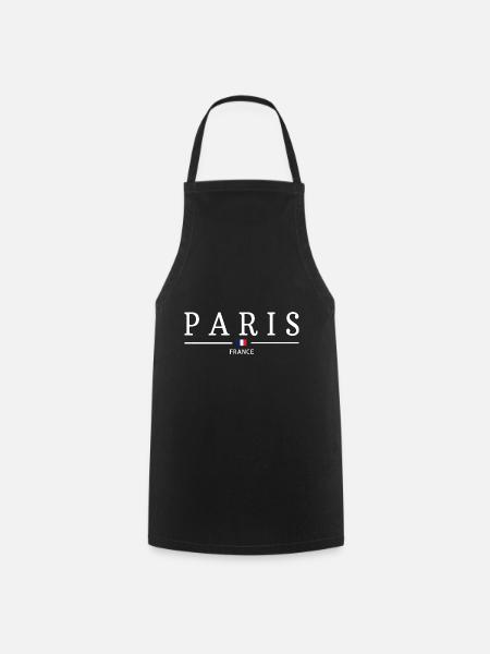 PARIS - Tablier de cuisine - noir