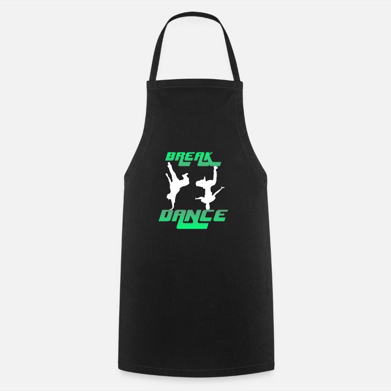 Break dance - Cooking Apron - black