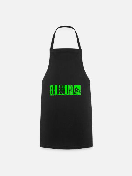 Forêt VTT VTT - Tablier de cuisine - noir