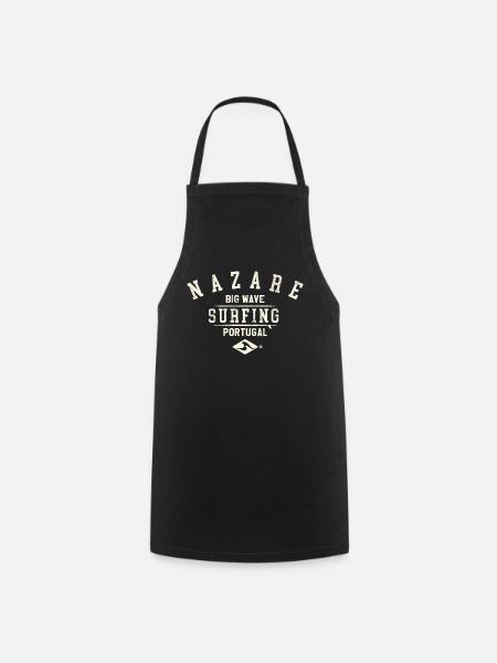 SURF DE SURF DE NAZARE PORTUGAL - Tablier de cuisine - noir