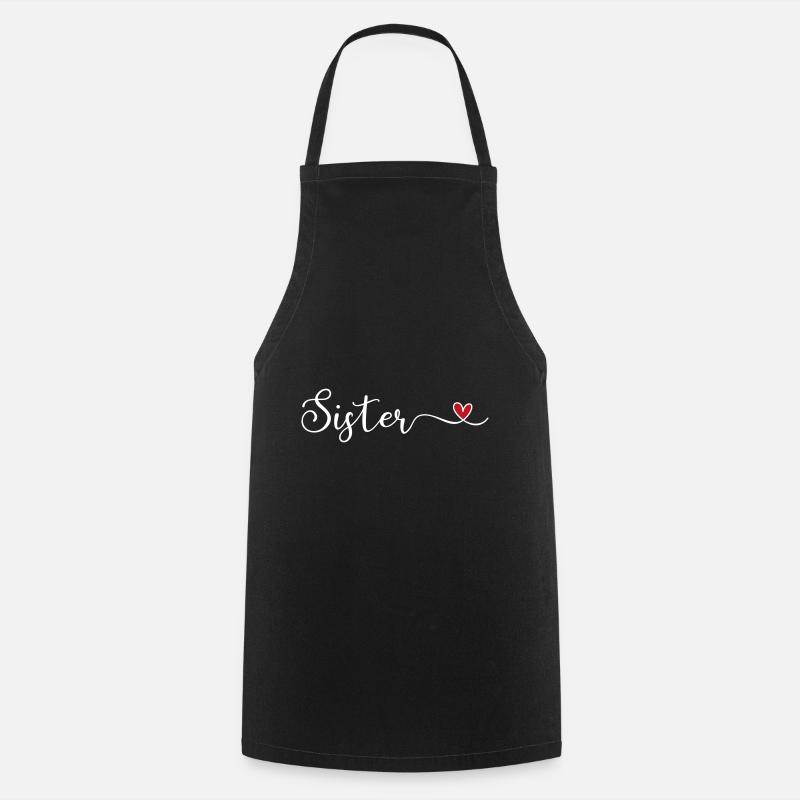 Soeur - Tablier de cuisine - noir