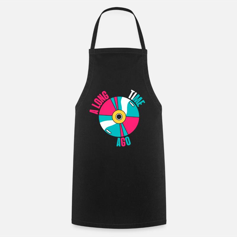 Long time ago - Cooking Apron - black