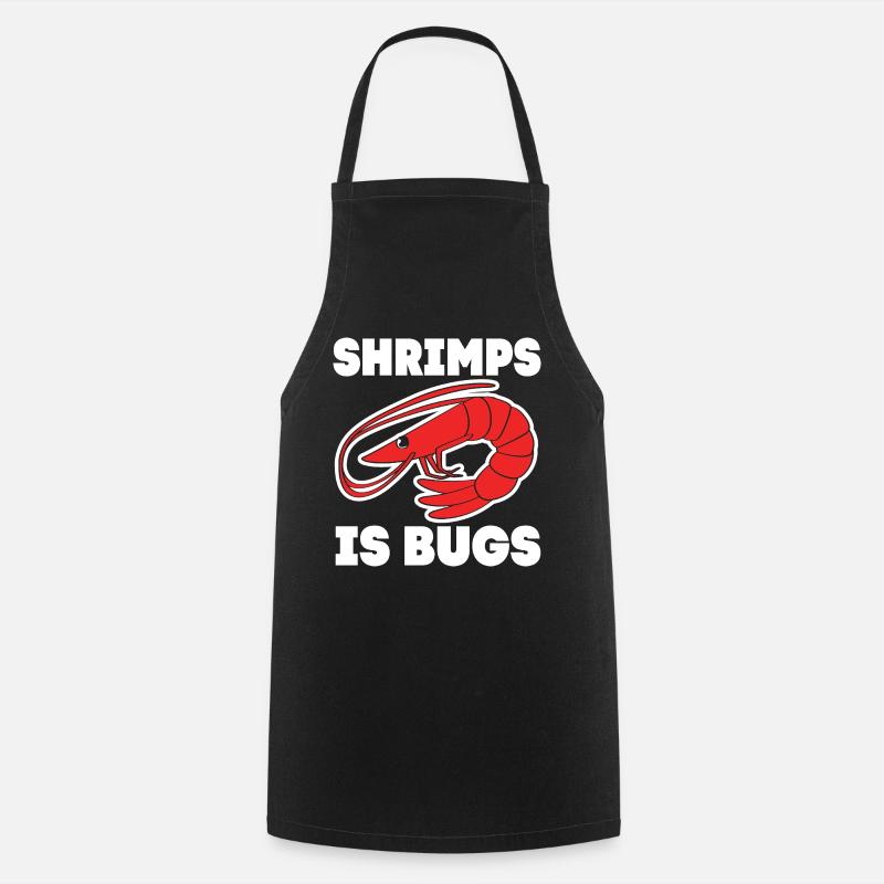 Shrimp - Kochschürze - Schwarz
