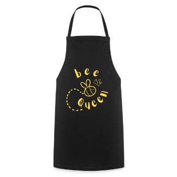 Save the Bees Honey Beekeeper Planet Earth Turtle - Cooking Apron - black - Front - AI Model Male 185 dark (185cm)