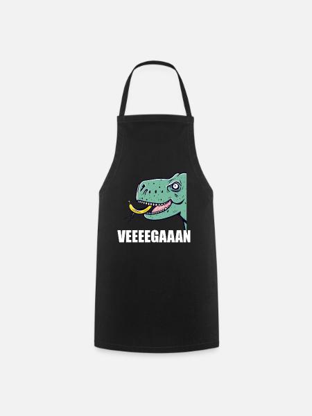 Vegan - Kochschürze - Schwarz