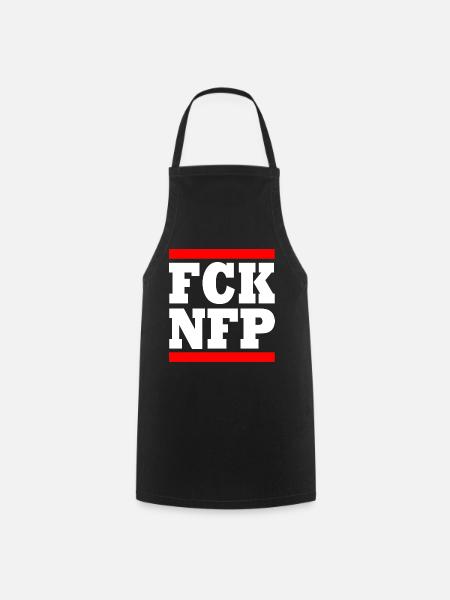 Fck nfp - Kochschürze - Schwarz