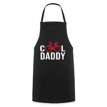 Bike bike cool daddy sport father's day - Cooking Apron - black - Front - AI Model Male 185 dark (185cm)