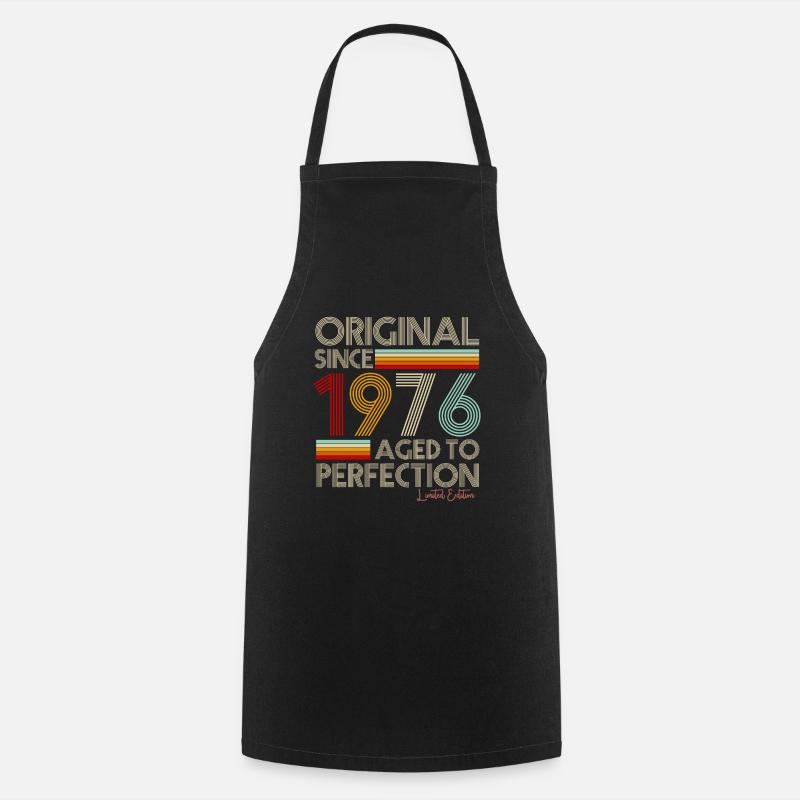 1976 - Kochschürze - Schwarz