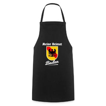 The homeland of Baden - Cooking Apron - black - Front - AI Model Male 185 dark (185cm)
