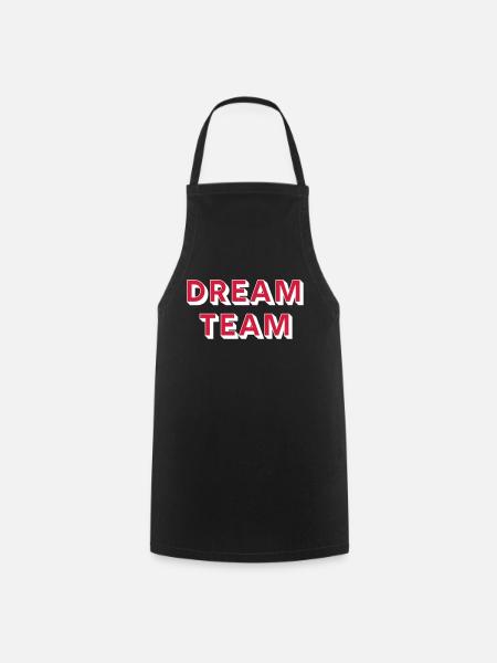 DREAMTEAM - Kochschürze - Schwarz