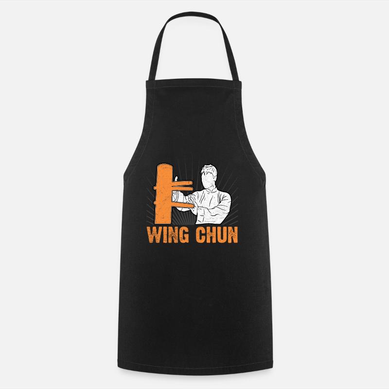 Wing Chun - Kochschürze - Schwarz