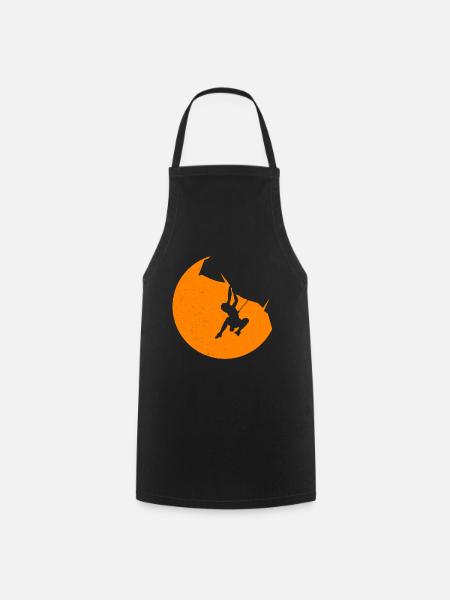 rock climbing - Cooking Apron - black