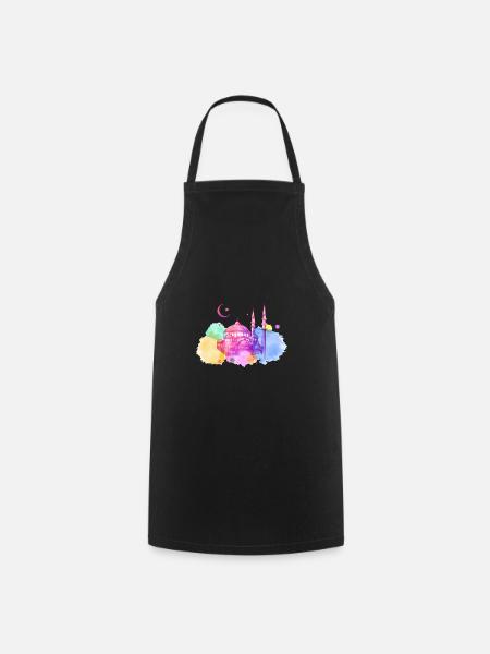 Ramadan Muslim Koran Faith Muslim - Cooking Apron - black