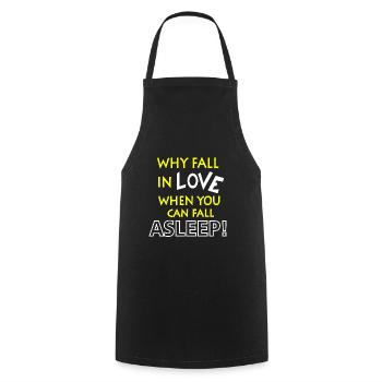 Funny Sayings Funny Drôle drôle drôle chemise - Tablier de cuisine - noir - Devant - AI Model Male 185 dark (185cm)