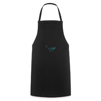 Project Drawing 11129299272 - Cooking Apron - black - Front - AI Model Male 185 dark (185cm)
