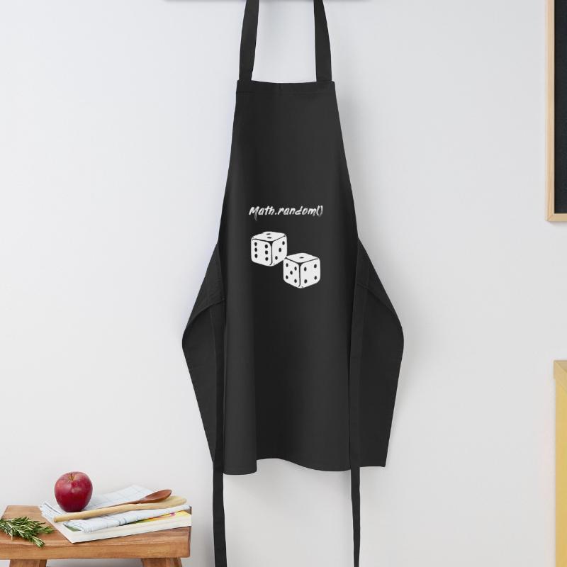 Random Math.random () cube programmer Cooking Apron