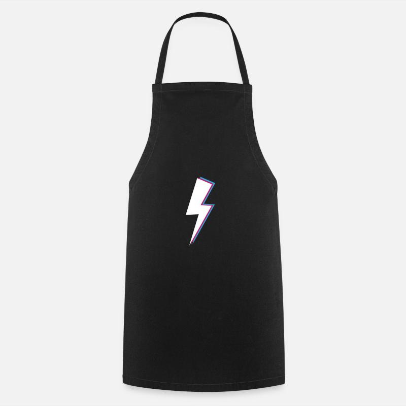 Cadeau de style rétro rétro Blitz - Tablier de cuisine - noir