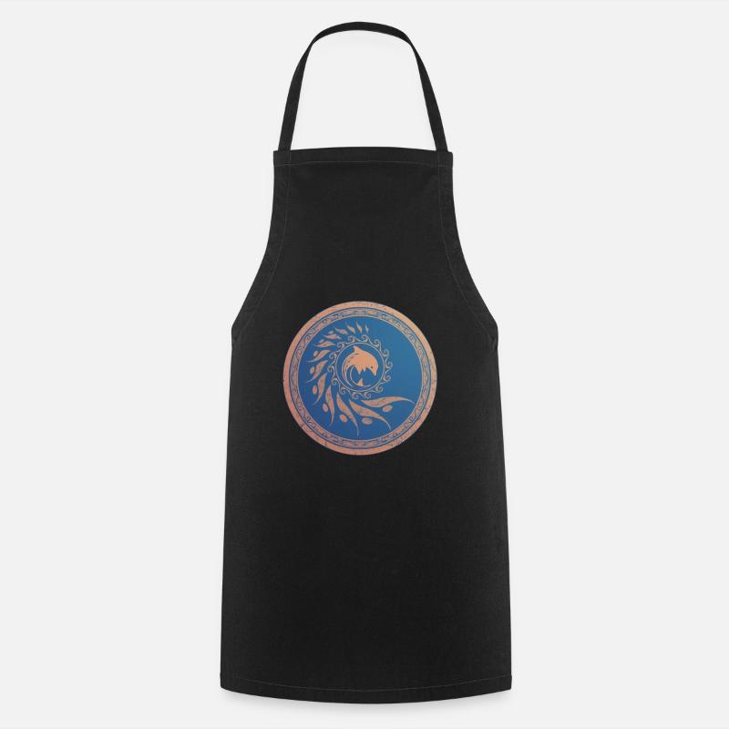 Dauphin Nautilus - Tablier de cuisine - noir