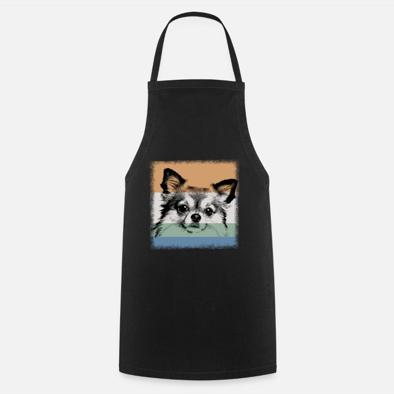 Chihuahua - Cooking Apron - black