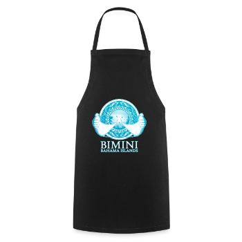 Manta rays Bimini Bahamas - Cooking Apron - black - Front - AI Model Male 185 dark (185cm)