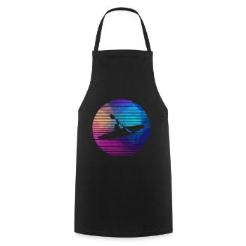 Kayak - Cooking Apron - black - Front - AI Model Male 185 dark (185cm)