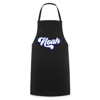 Noé | Couleurs changeantes - Tablier de cuisine - noir - Devant - AI Model Male 185 dark (185cm)