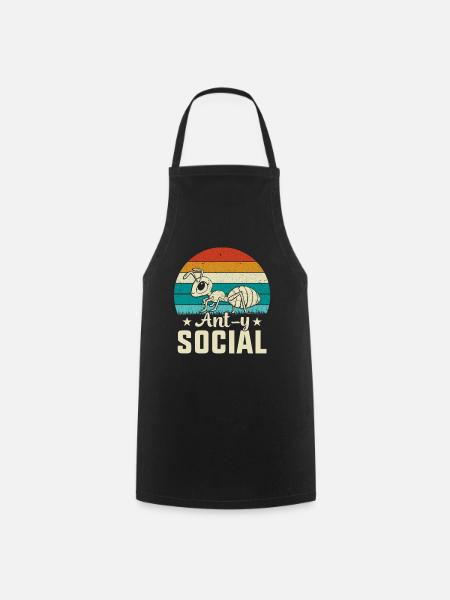 Ant-y social - Kochschürze - Schwarz