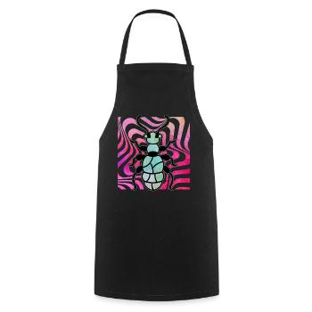 ant - Cooking Apron - black - Front - AI Model Male 185 dark (185cm)