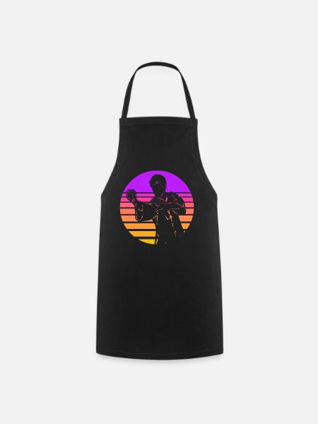 Wing Chun - Tablier de cuisine - noir