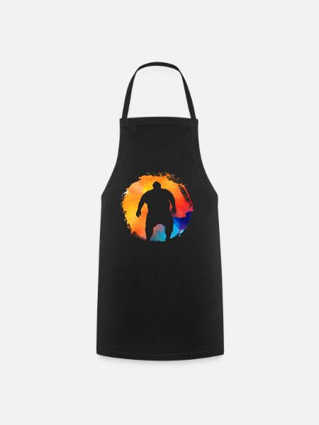 Sumo retro - Cooking Apron - black