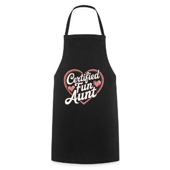 Tante - Tablier de cuisine - noir - Devant - AI Model Male 185 dark (185cm)