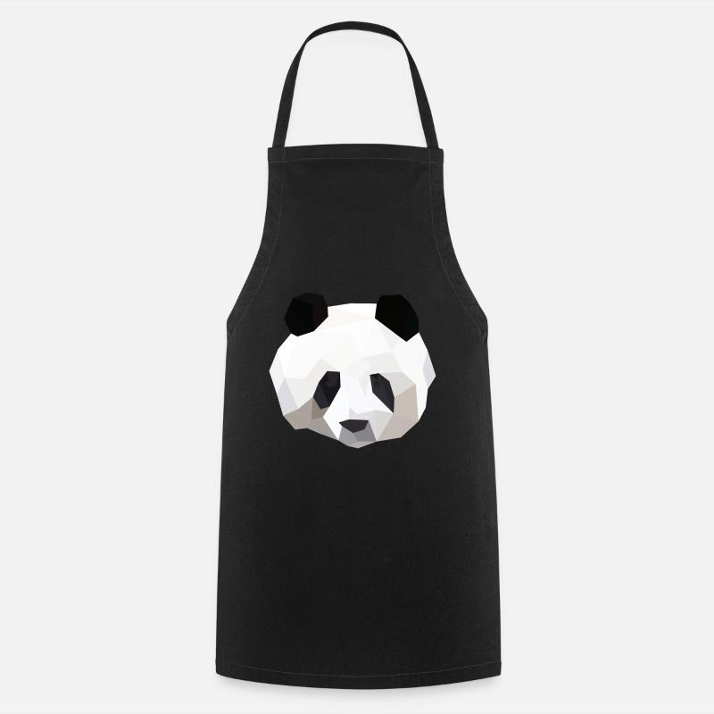panda - Tablier de cuisine - noir