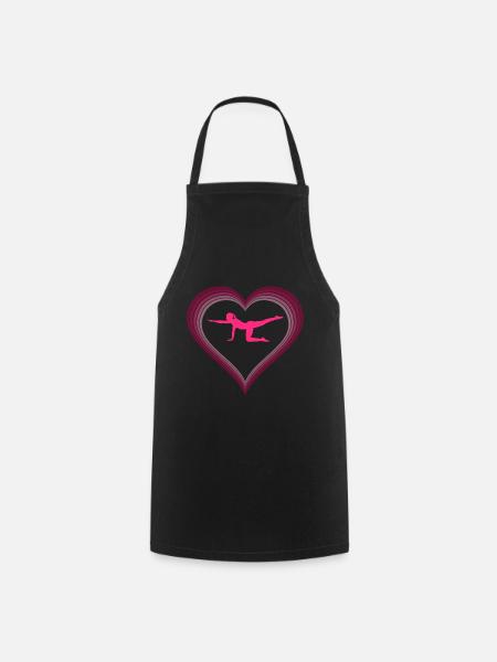 Pilates - Tablier de cuisine - noir