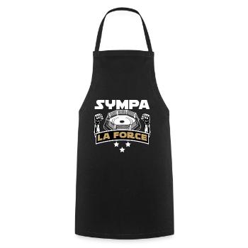 Fun Strength MMA Boxing Martial Arts - Cooking Apron - black - Front - AI Model Male 185 dark (185cm)